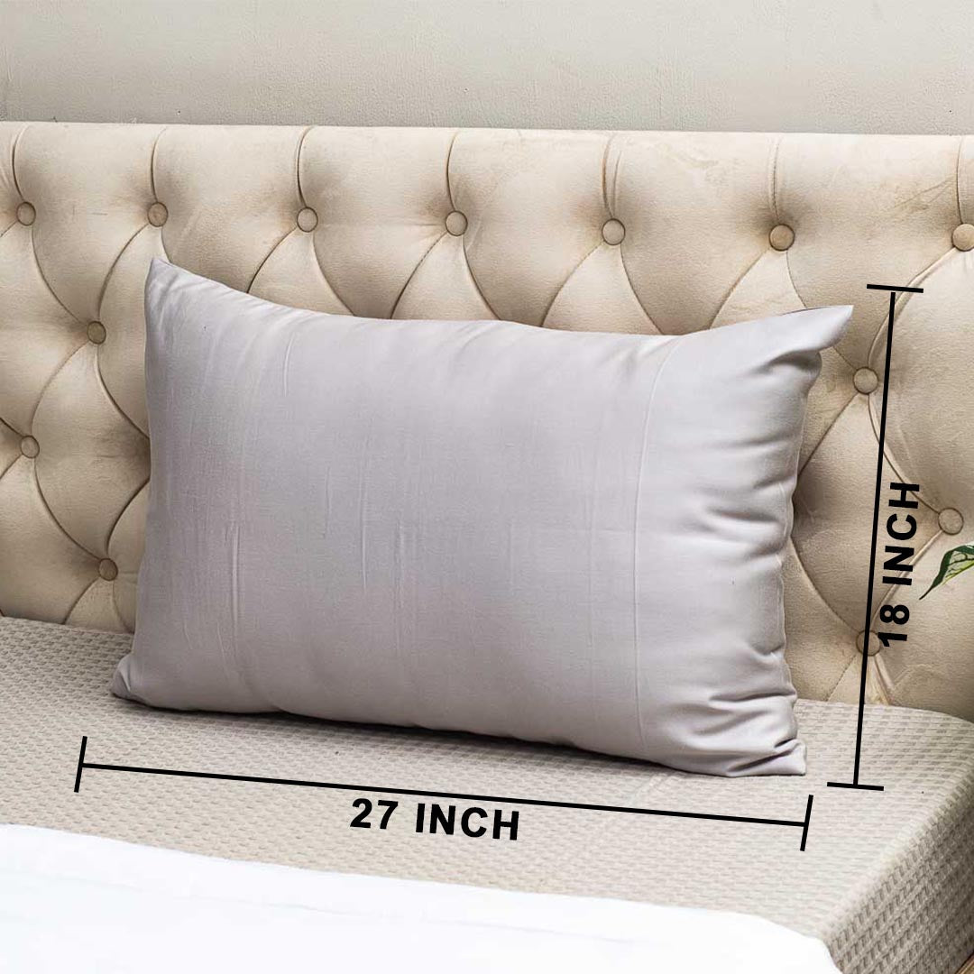 Premium Micro Fiber 300TC- Pillow Cover Set (02 Pcs) Design Five