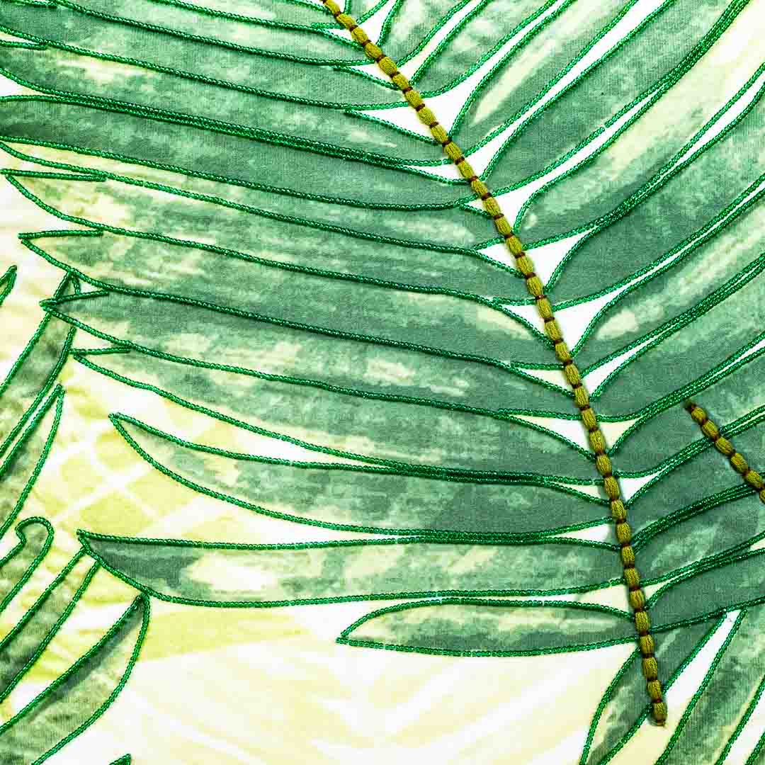 Premium Green Leaves - H'WORK Cushion Cover