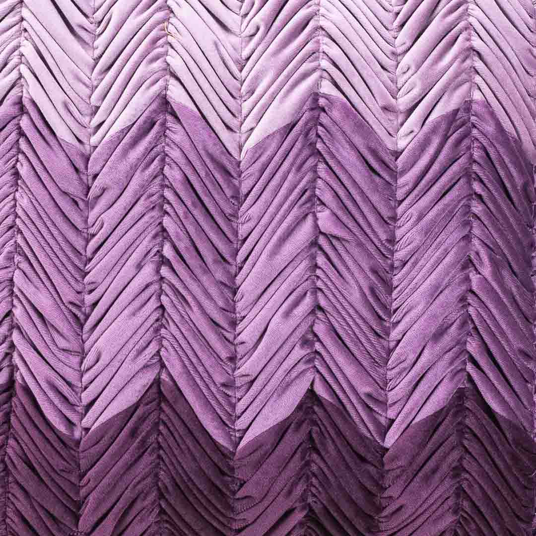 Premium Shaded Gathered Zig-Zag Design Cushion Cover