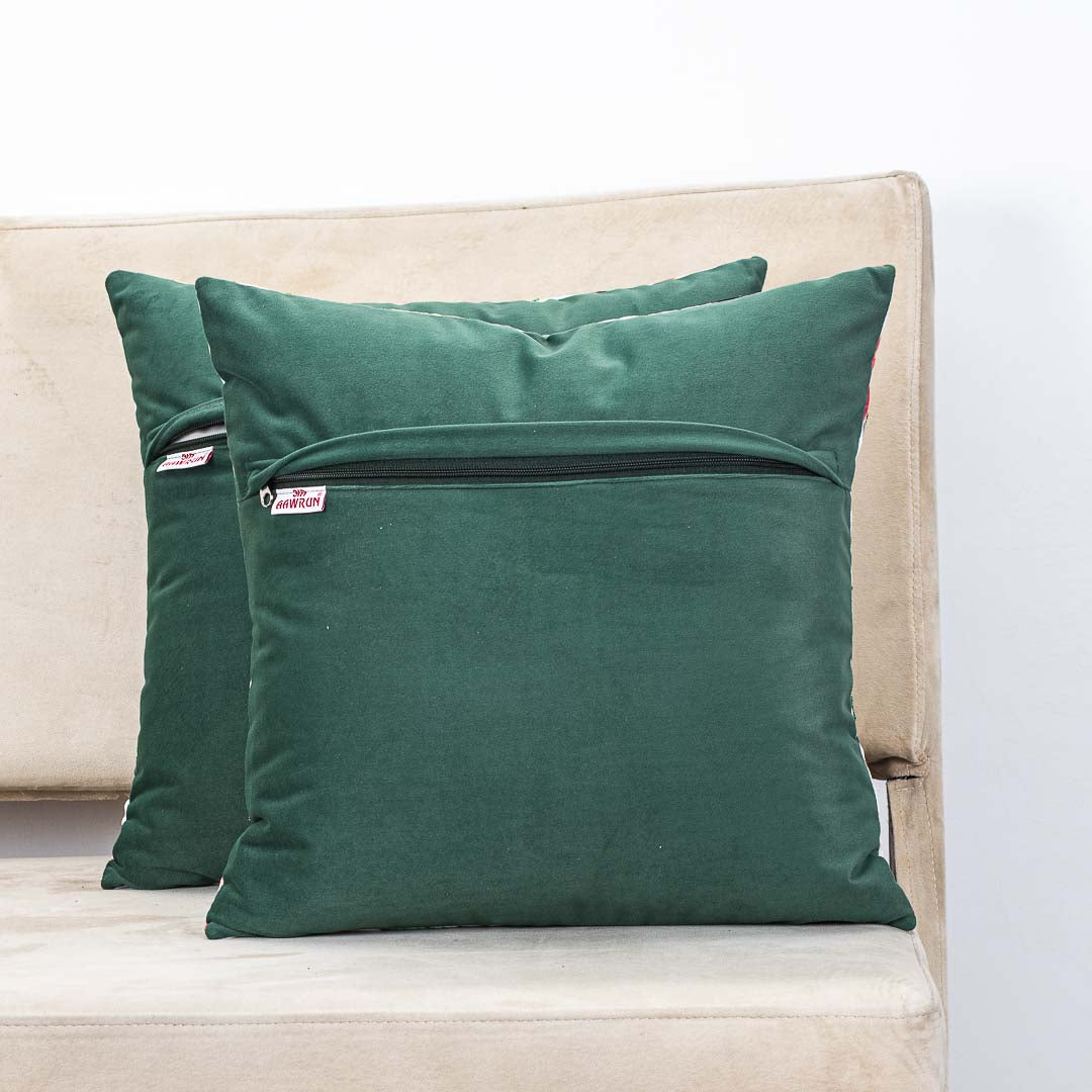 Premium Multi Colour Leaves - H'Work Cushion Cover