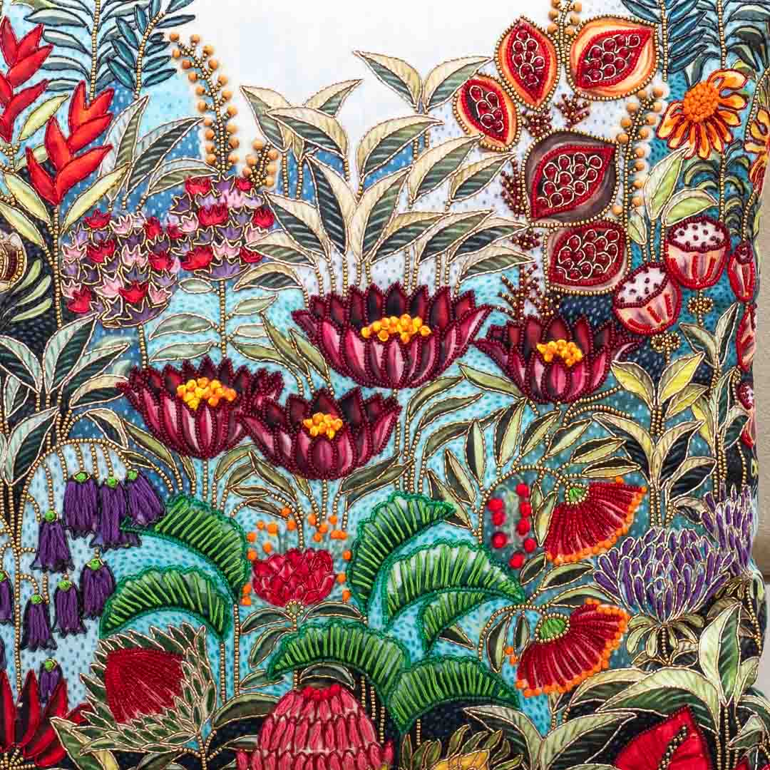 Premium Mystic Garden Cushion Cover