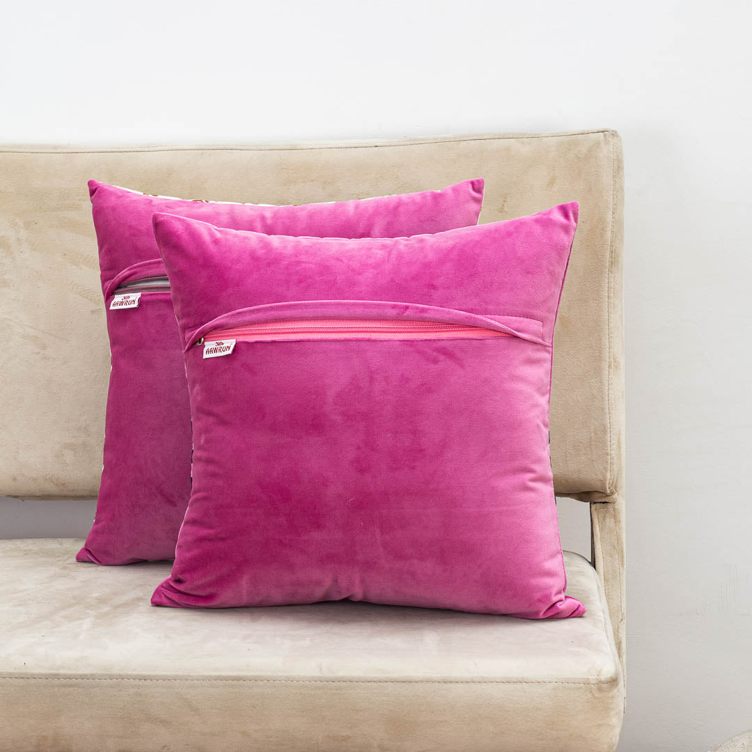 Premium Pink Cure Kitty Cushion Cover