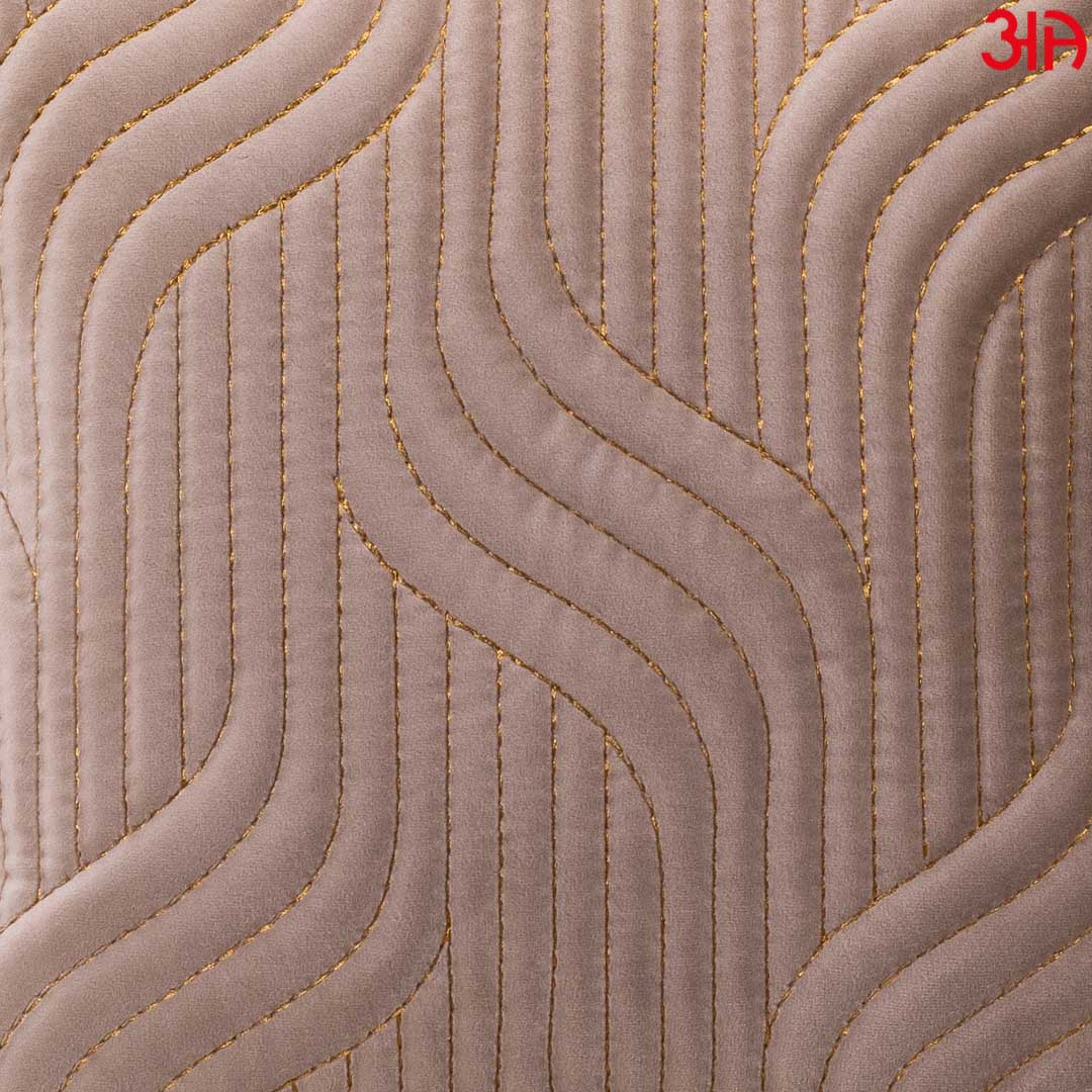 Vapour Pattern Zari Velvet Cushion Covers