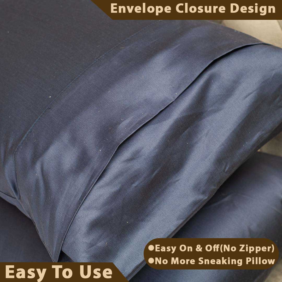 Asha 300TC- Pillow Cover Set (02 Pcs) Design Three