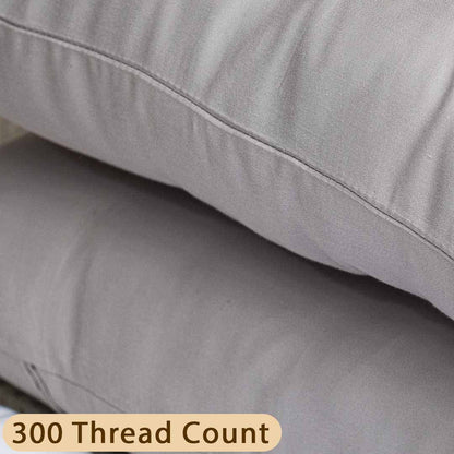 Premium Micro Fiber 300TC- Pillow Cover Set (02 Pcs) Design Five