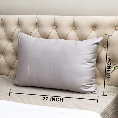 Premium Micro Fiber 300TC- Pillow Cover Set (02 Pcs) Design Five