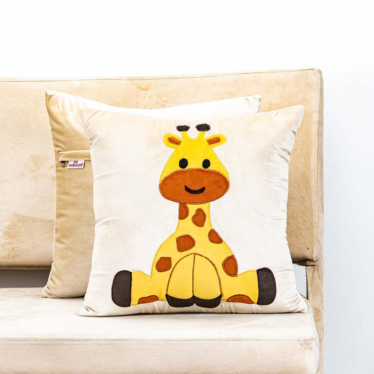 Premium Baby Giraffe Cushion Cover for Kids