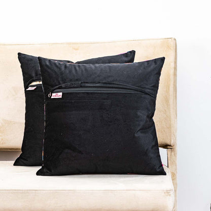 Premium Abstract Floral Toucan Bird Cushion Cover
