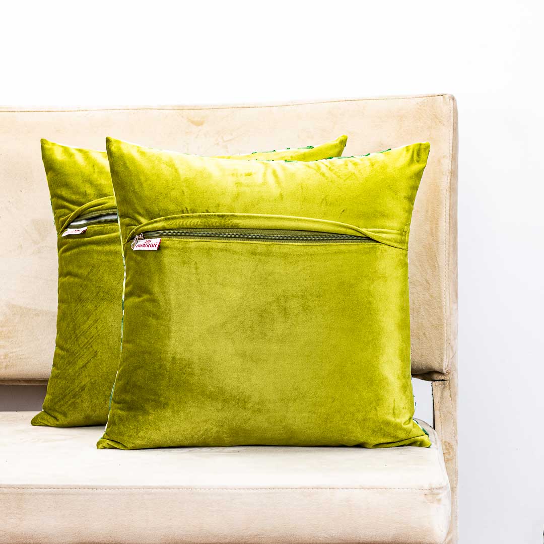 Premium Green Leaves - H'WORK Cushion Cover