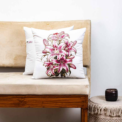 Premium Lily Flower - H'Work Cushion Cover