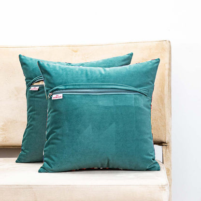 Abstract Multicolour Waves - H'WORK Cushion Cover