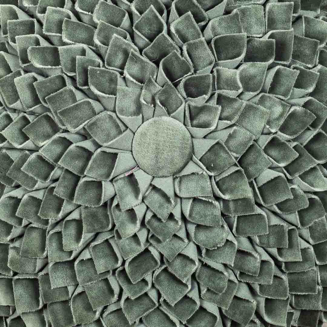 Premium Dalia Flower Cushion Cover