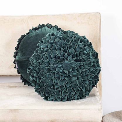 Premium Dalia Flower Cushion Cover