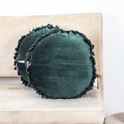 Premium Dalia Flower Cushion Cover