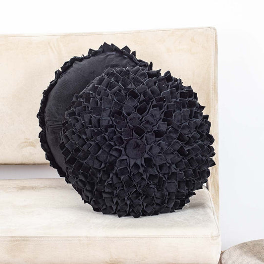 Premium Dalia Flower Cushion Cover