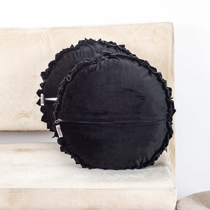 Premium Dalia Flower Cushion Cover