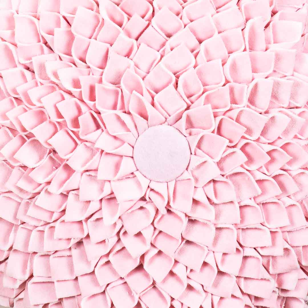 Premium Dalia Flower Cushion Cover