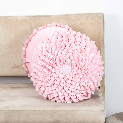 Premium Dalia Flower Cushion Cover