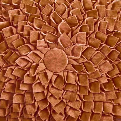 Premium Dalia Flower Cushion Cover