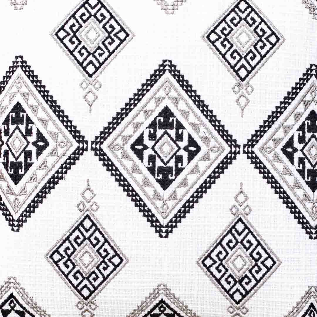 Premium Heritage Embroidery All Over Cushion Cover