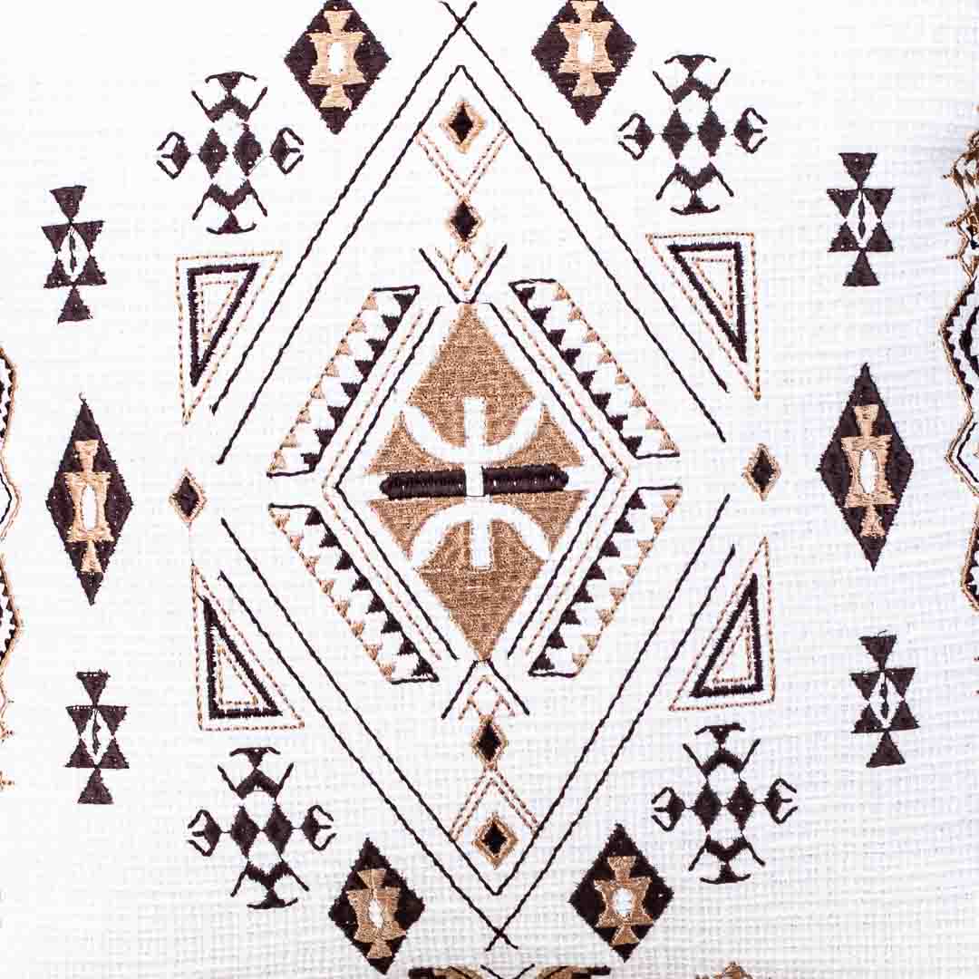 Premium Aztec Ethnic Embroidery Cushion Cover