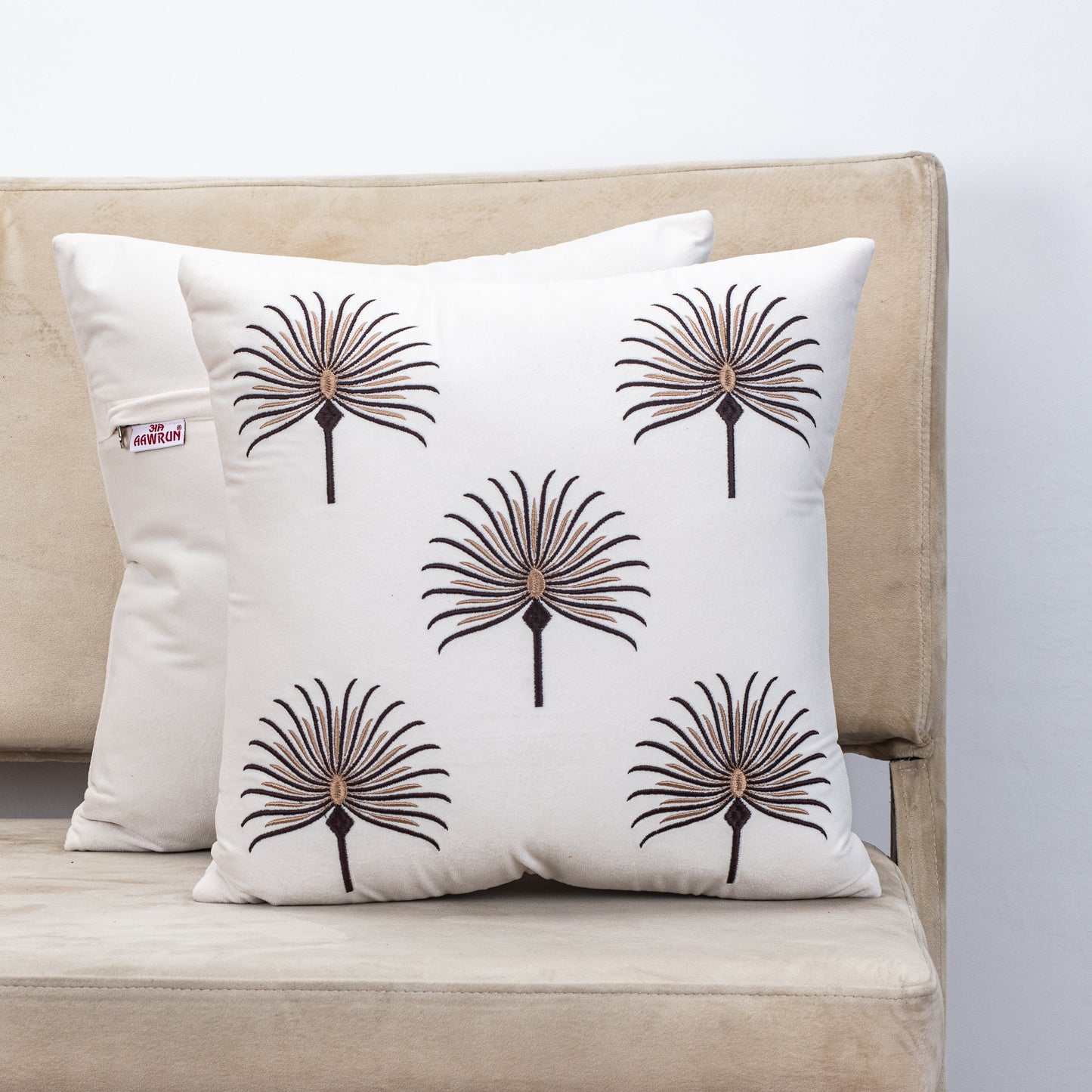 Five Nordic Flower Cushion Cover