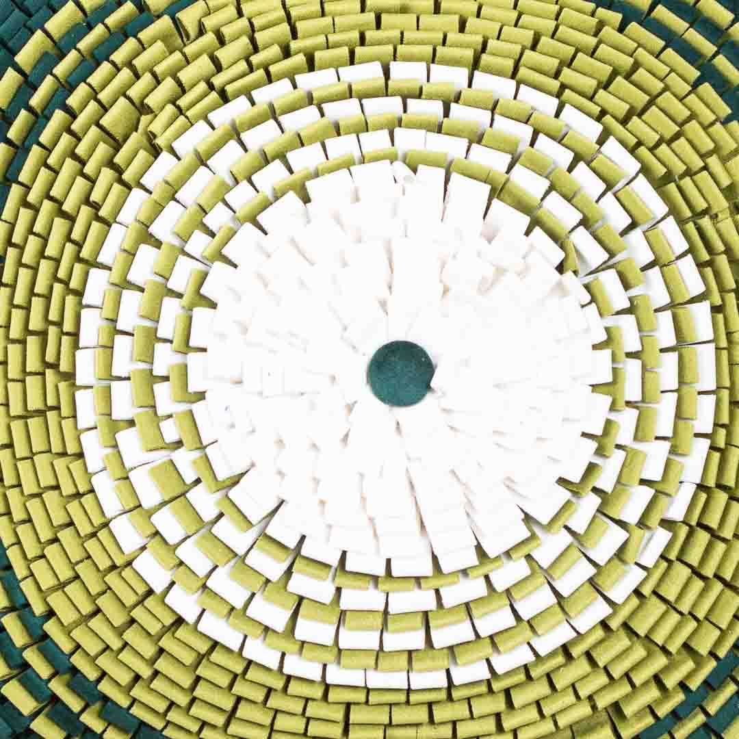Spiral Design Velvet Shaded Cushion Cover