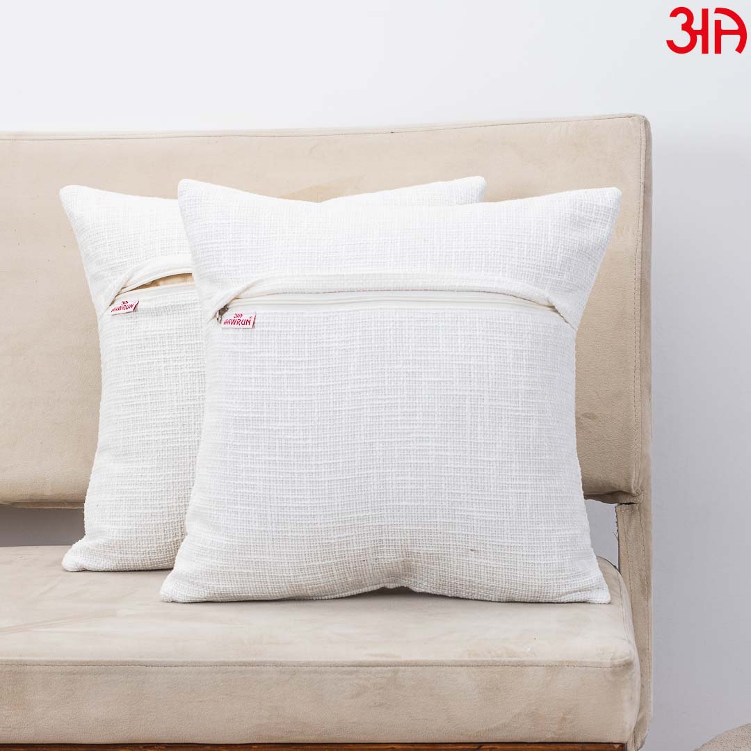 Premium Heritage Embroidery Center Cushion Cover
