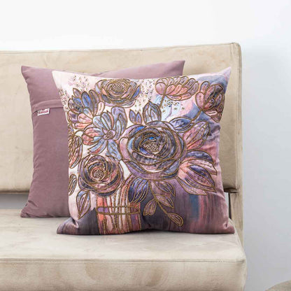 Premium Rose Bouquet Cushion Cover