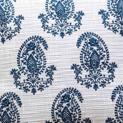 Premium Asian Multi Paisley Embroidery Cushion Cover