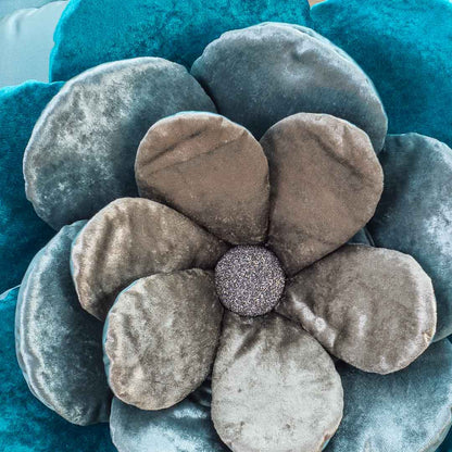 Charming Rose-Shaped Cushion Cover