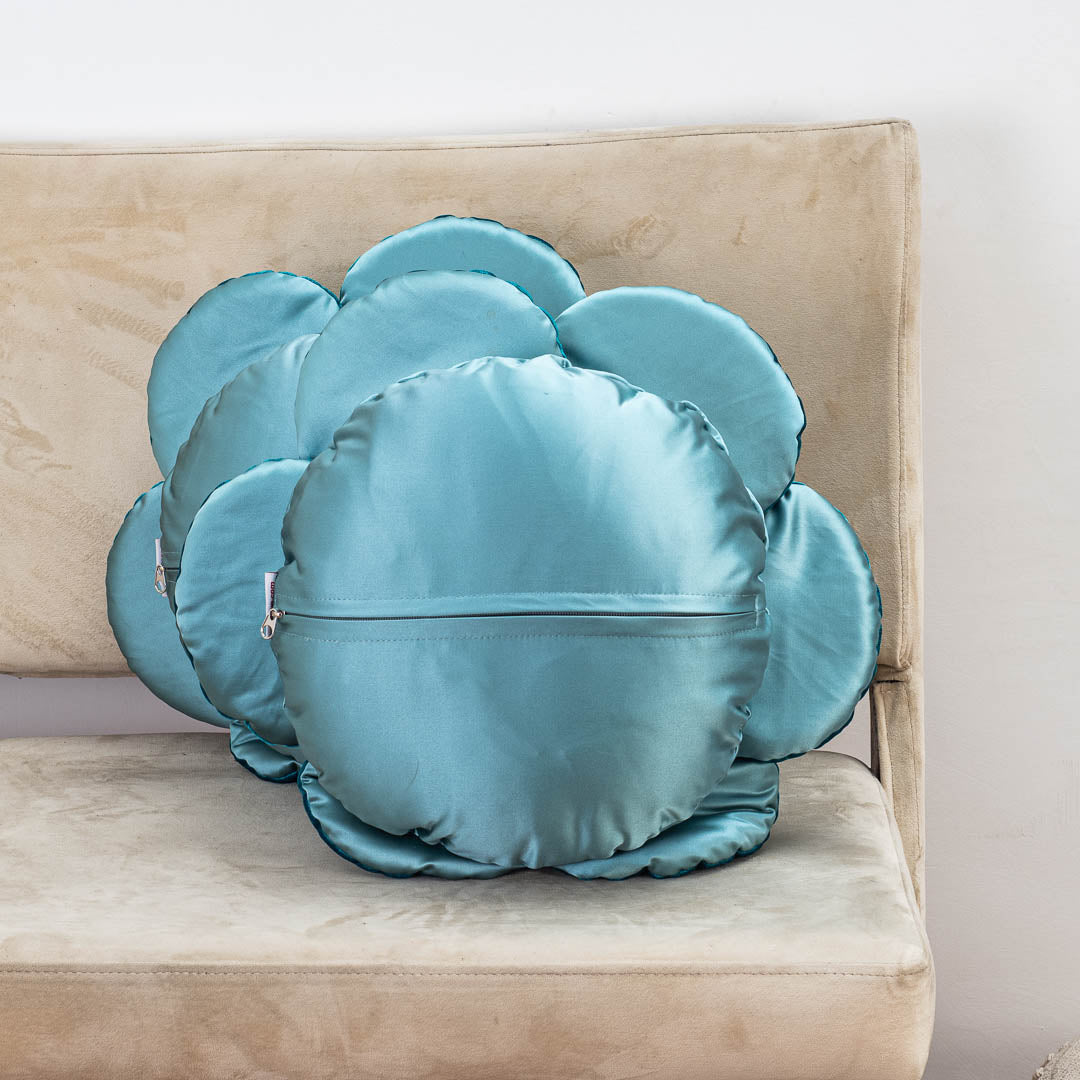 Charming Rose-Shaped Cushion Cover
