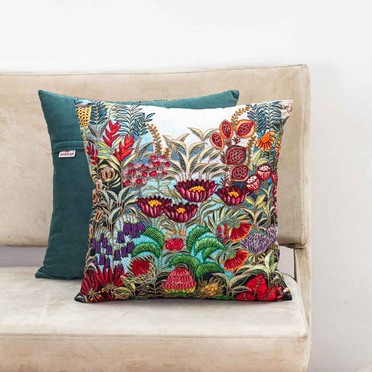 Premium Mystic Garden Cushion Cover
