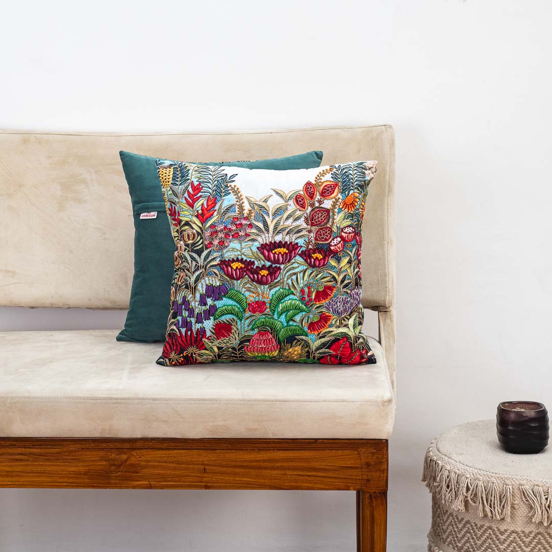 Premium Mystic Garden Cushion Cover