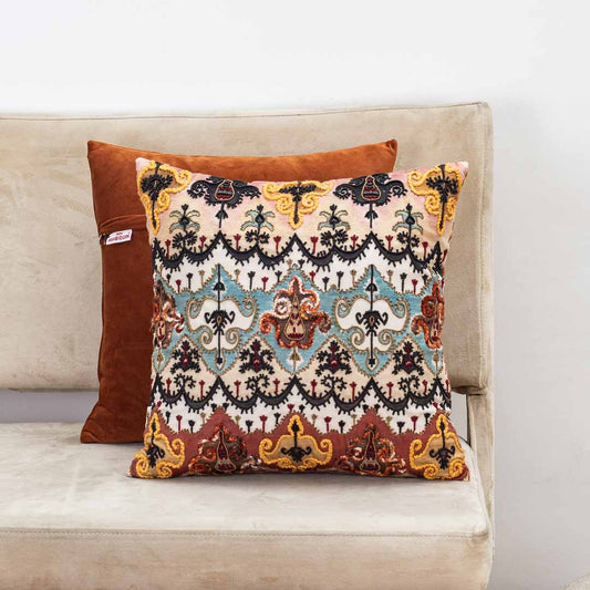 Premium Melodic Patterns Cushion Cover
