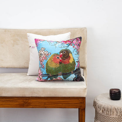 Premium Beloved Birds Cushion Cover