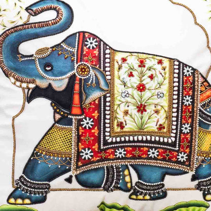 Premium Lotus Maharaja Cushion Cover