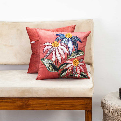 Premium Bloomcraft Petals Cushion Cover