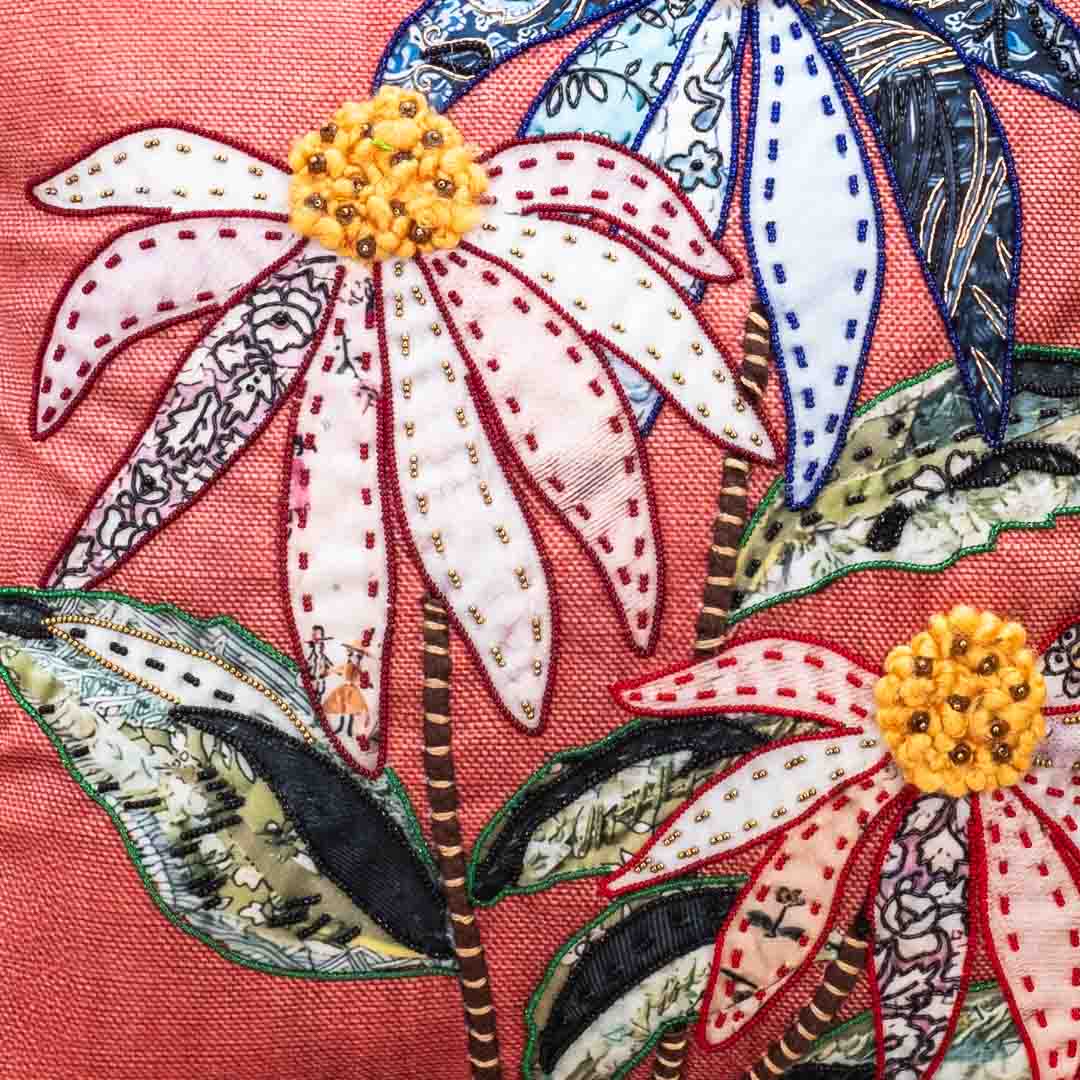Premium Bloomcraft Petals Cushion Cover