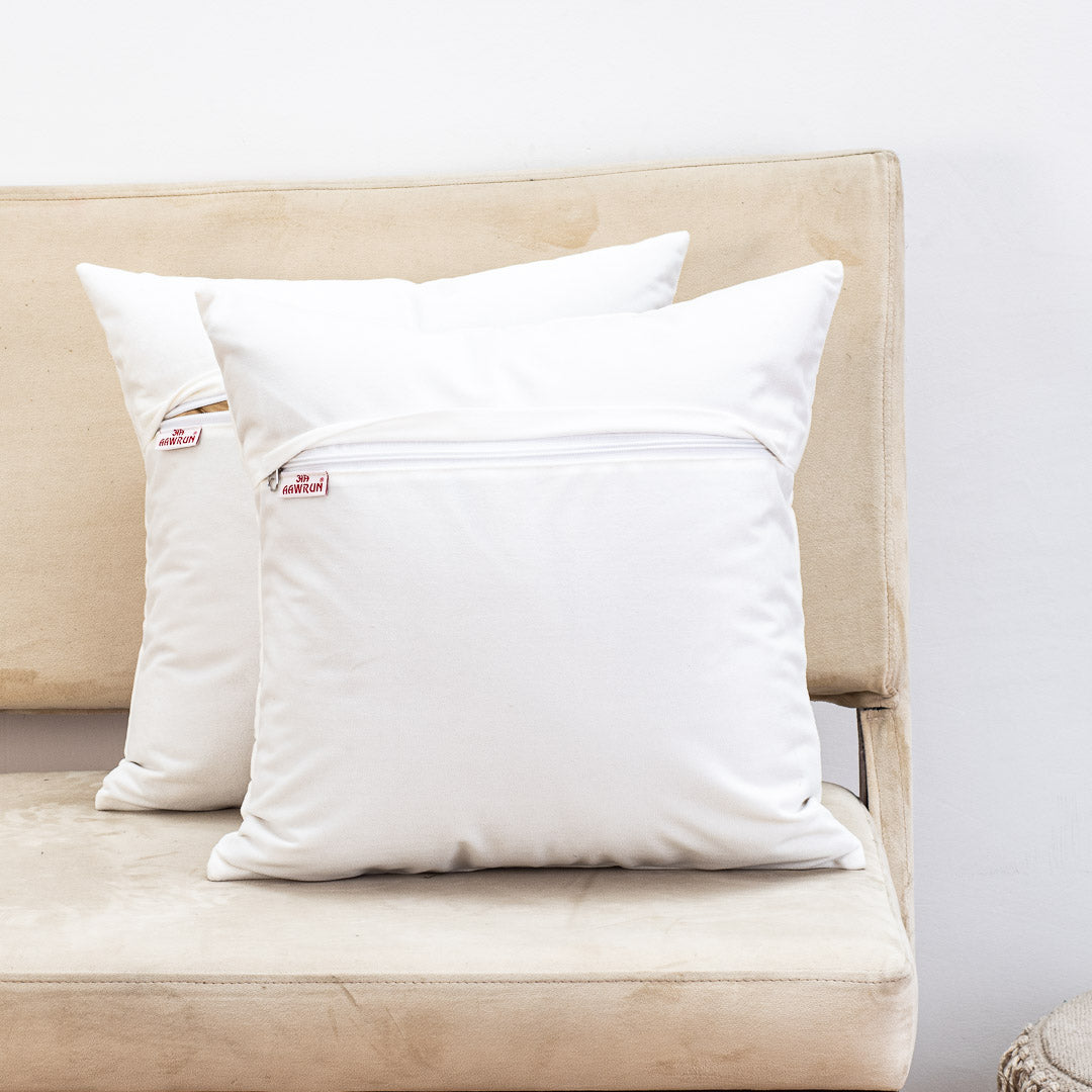 Premium Floral Butterfly Cushion Cover