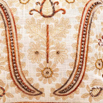 Symphony Stitch Embroidery Cushion Cover