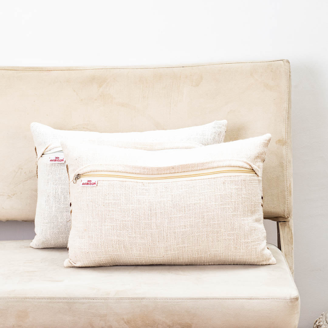 Premium Earthen Tangles Cushion Cover Design Two