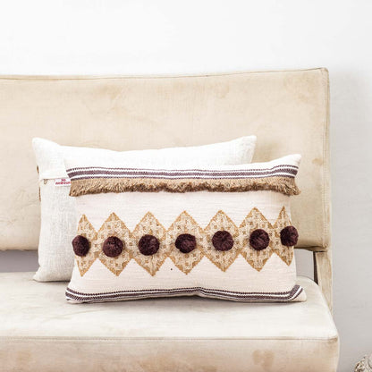 Premium Earthen Tangles Cushion Cover Design Two