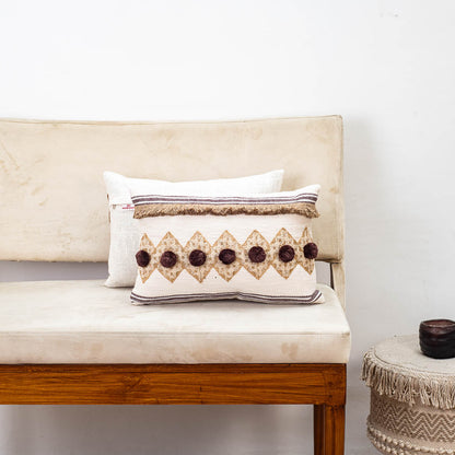 Premium Earthen Tangles Cushion Cover Design Two