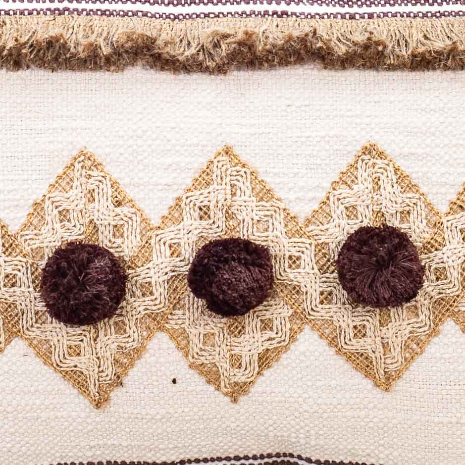Premium Earthen Tangles Cushion Cover Design Two