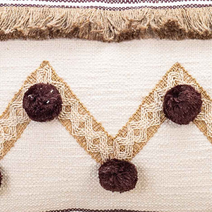 Premium Earthen Tangles Cushion Cover Design One
