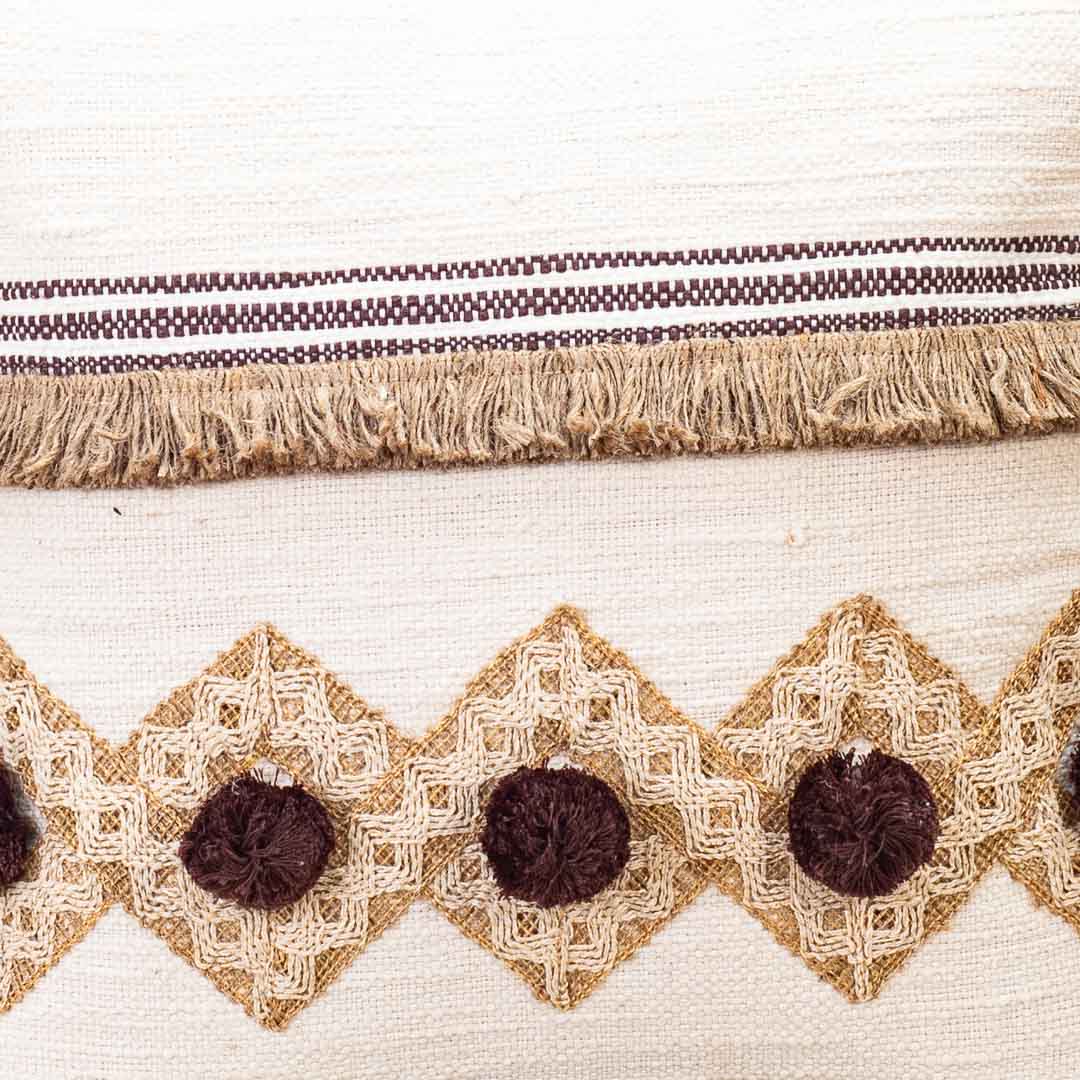 Premium Earthen Tangles Cushion Cover Design Two