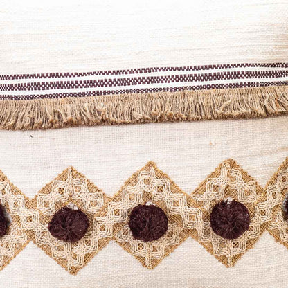 Premium Earthen Tangles Cushion Cover Design Two