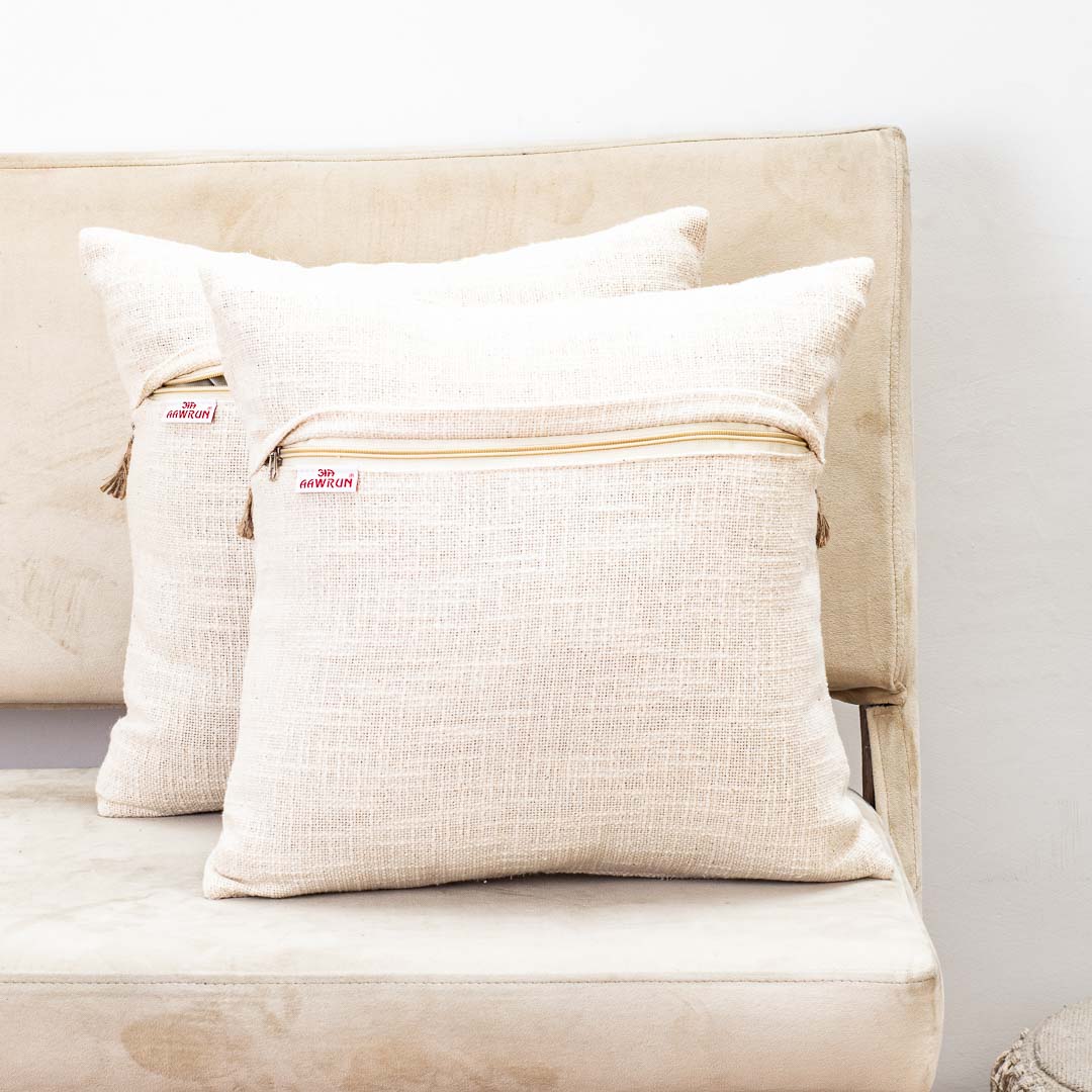 Premium Earthen Tangles Cushion Cover Design Two
