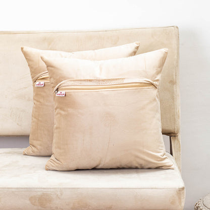 Premium Royal Cow & Lotus Ring Cushion Cover